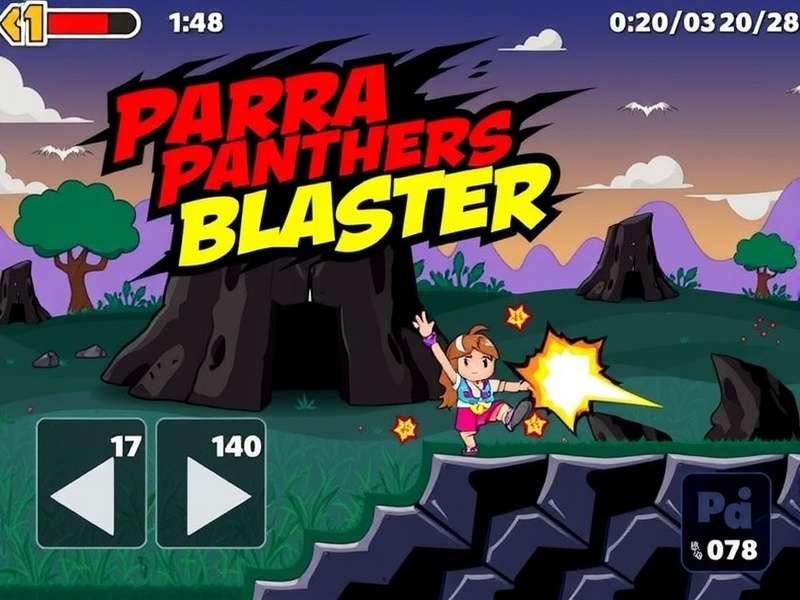 Parra Panthers Blaster Gameplay Screenshot